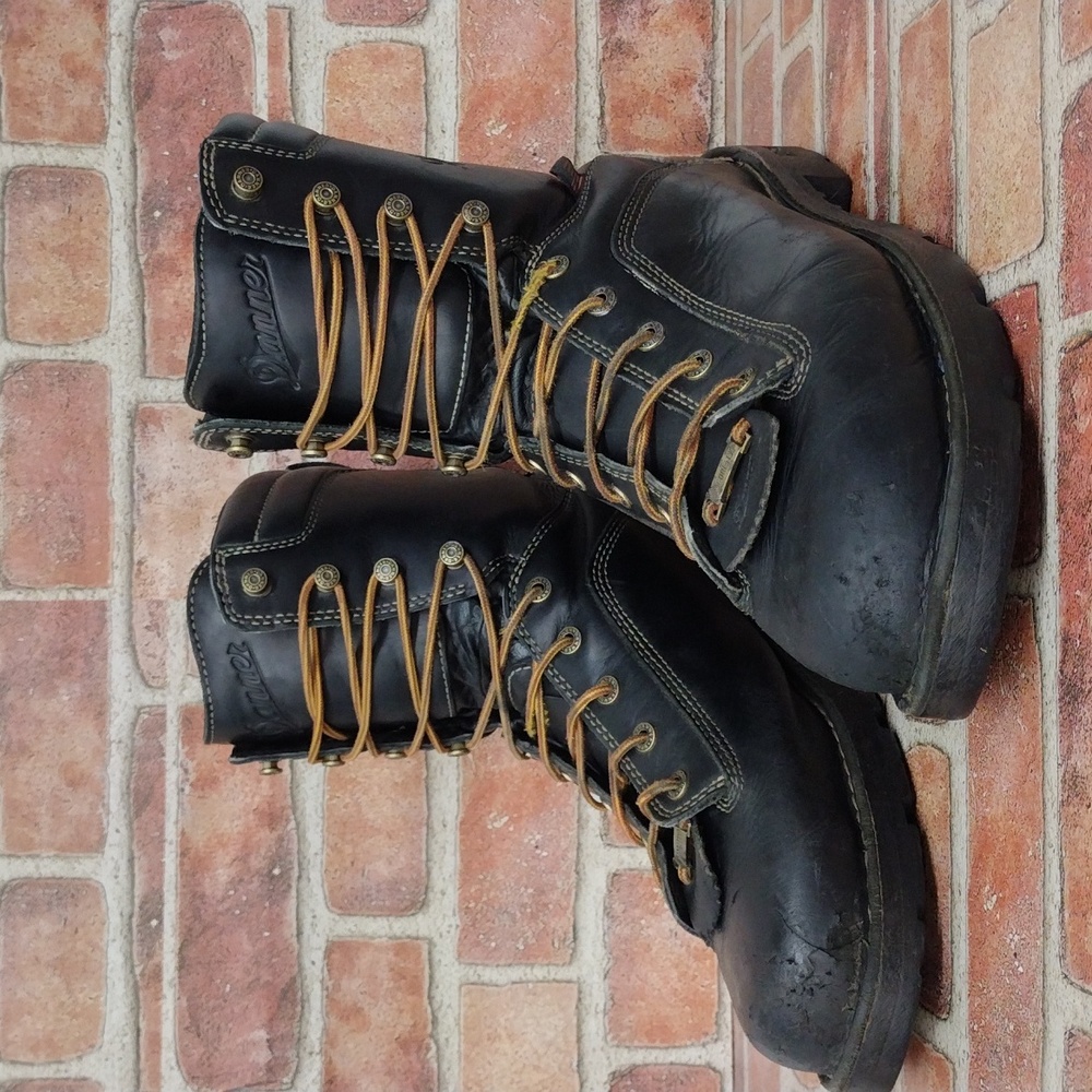 DANNER® QUARRY USA 8" BLACK WATERPROOF WORK BOOTS 17309 size 13